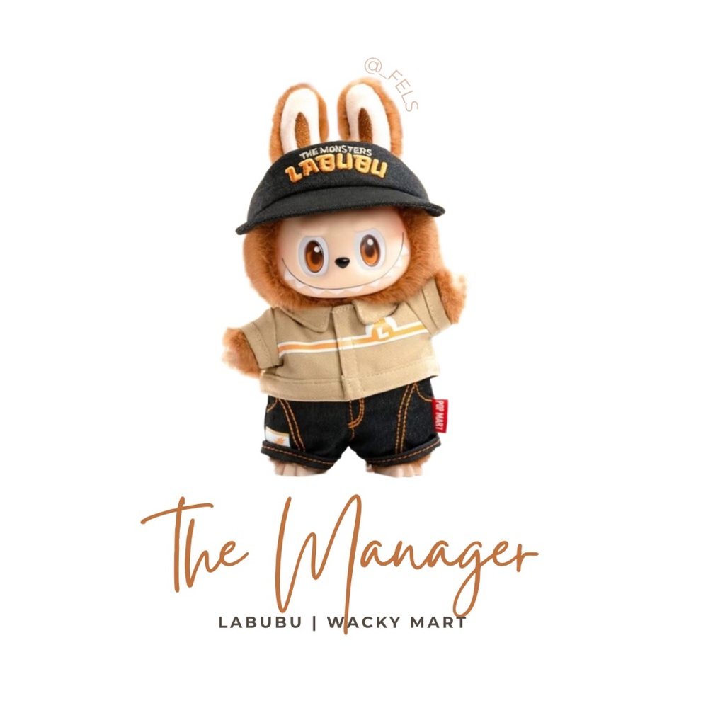 NEW | Labubu Wacky Mart Manager